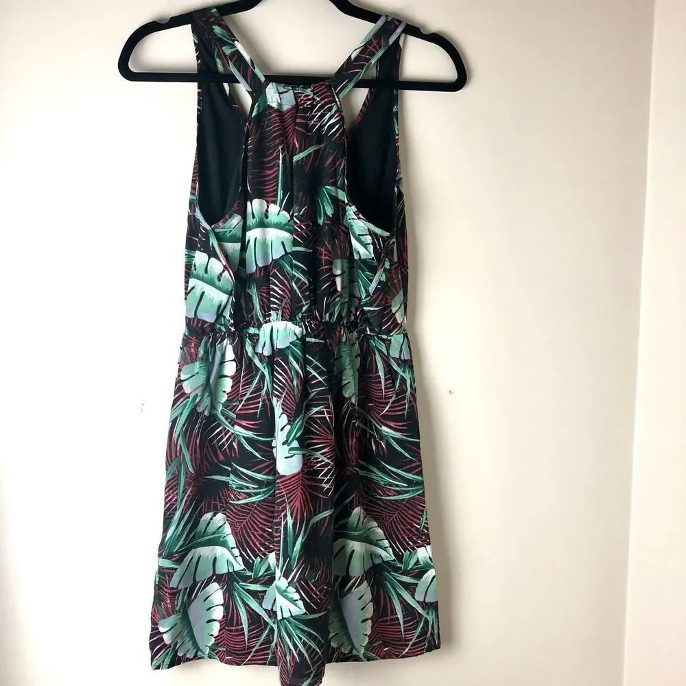 Madewell | 100% Silk Tropical Island Mini Dress - Picture 4 of 8
